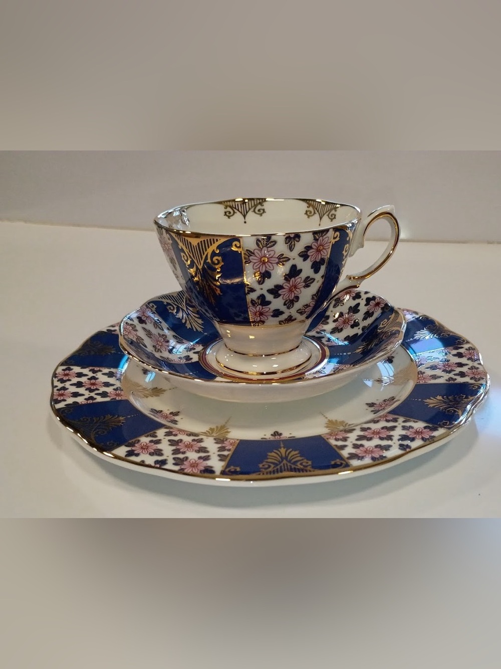 Royal Albert 100 Years 3-Piece Bone China Breakfast/Tea Set, NEW